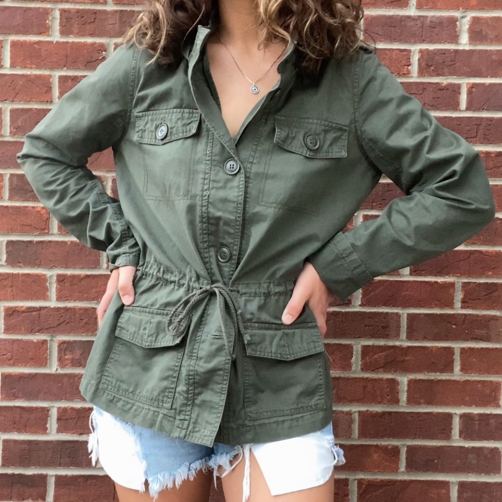 Army Green Jacket Rue 21